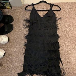 Black flapper Dress